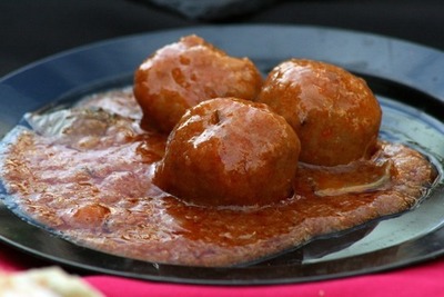 Albóndigas en salsa