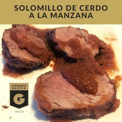 Solomillo de cerdo a la manzana